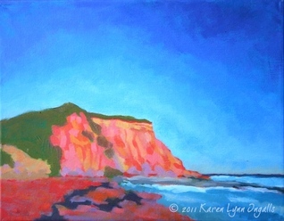California coast painting